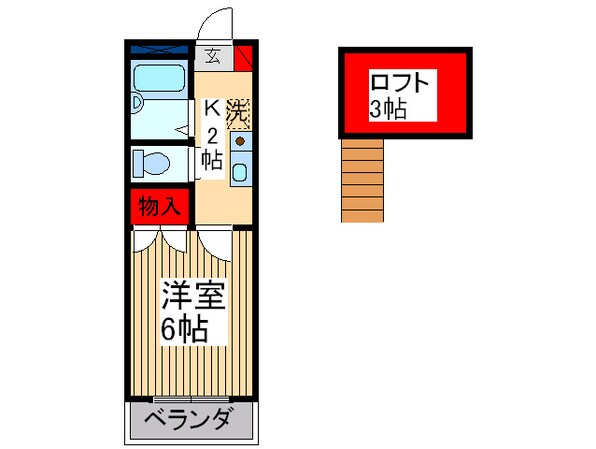 エクセラの物件間取画像